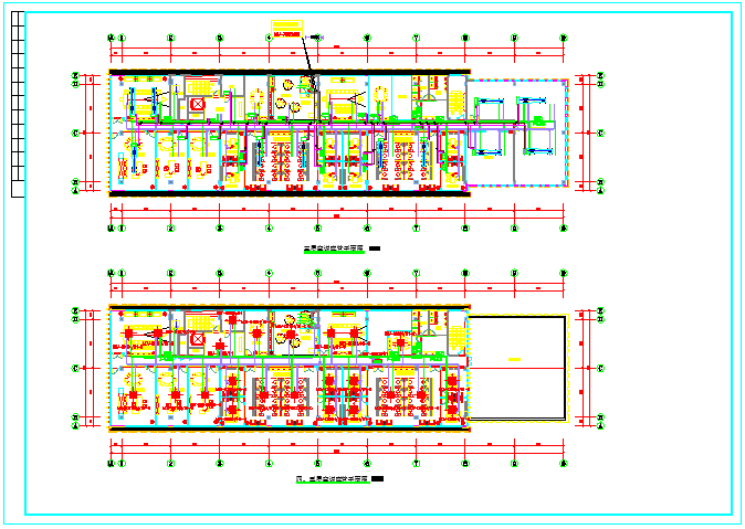 【江苏】多层科研办公楼空调通风系统设计施工图（多联式系统）_图1