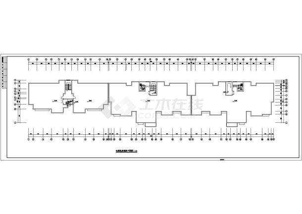 某单位11层职工公寓电气设计施工图-图二