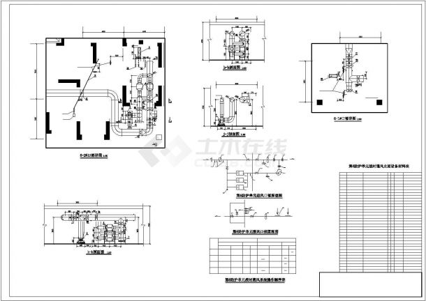 【江西】大型商办楼防空地下室通风及防排烟系统设计施工图-图一