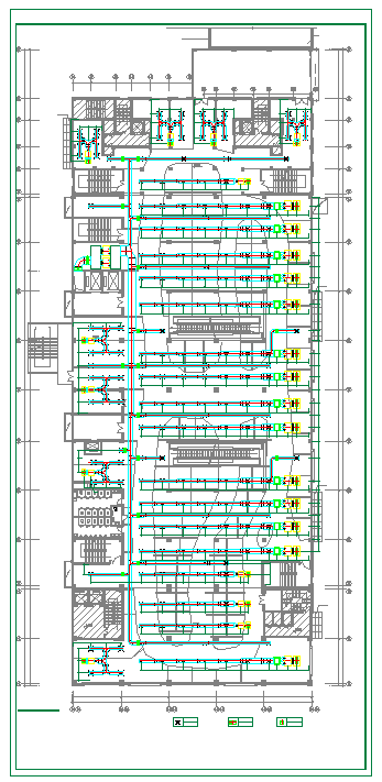 【江苏】多层商业广场空调通风系统设计施工图（风冷热泵机组）-图二