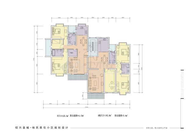 浙江绍兴居住小区景观规划设计方案JPG-图一