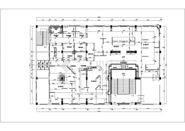 某地建材商场卫浴展厅装修设计施工图-图二