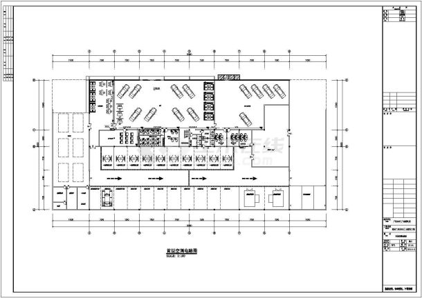 【揭阳市】某地某4S店电气设计施工图-图二