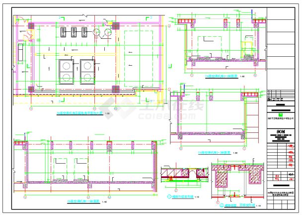 广东省某地某超高层综合楼建筑设计施工图-图一