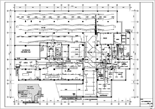 某市框架结构大型医院建筑电气施工图-图一