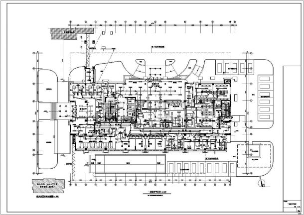 某市框架结构大型医院建筑电气施工图-图二