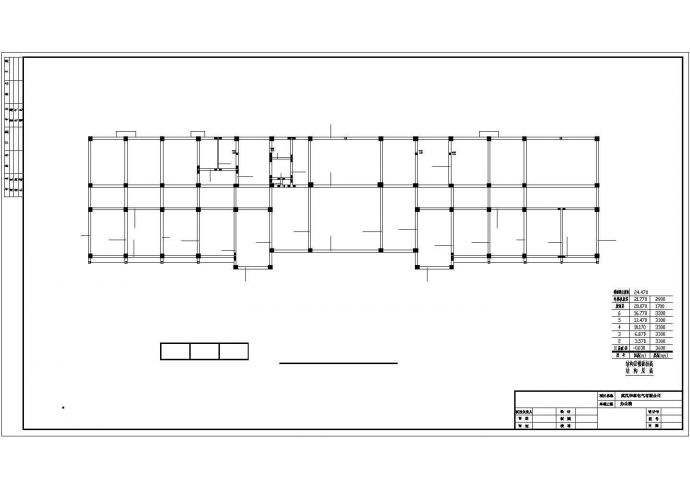 某地多层办公楼建筑结构设计施工图_图1