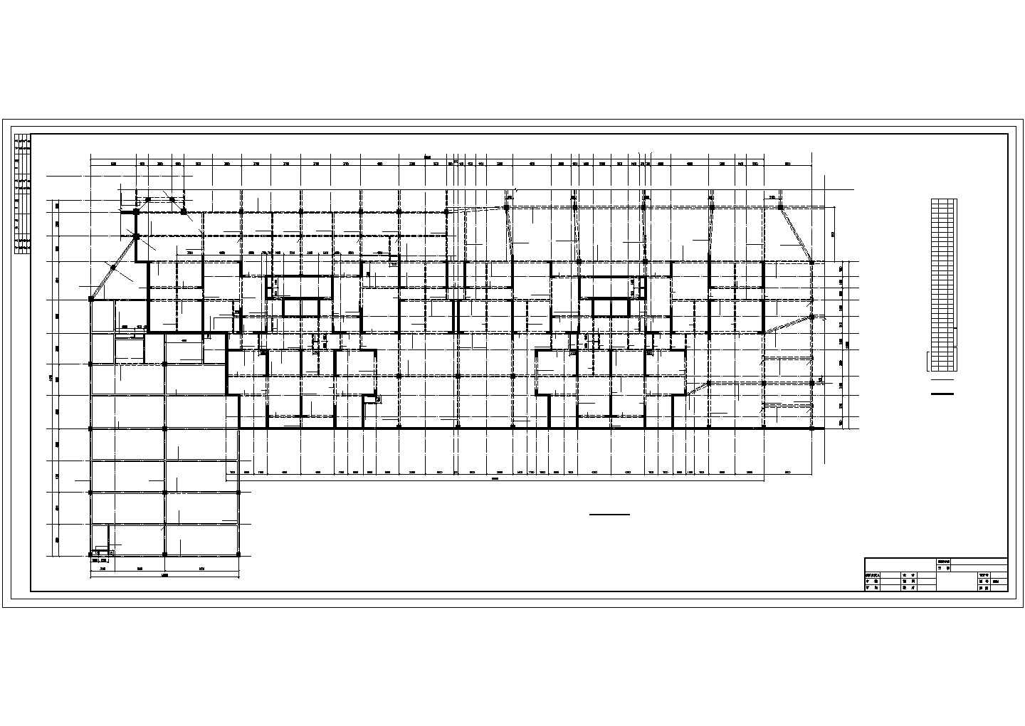 某地31层框剪结构住宅楼结构施工图