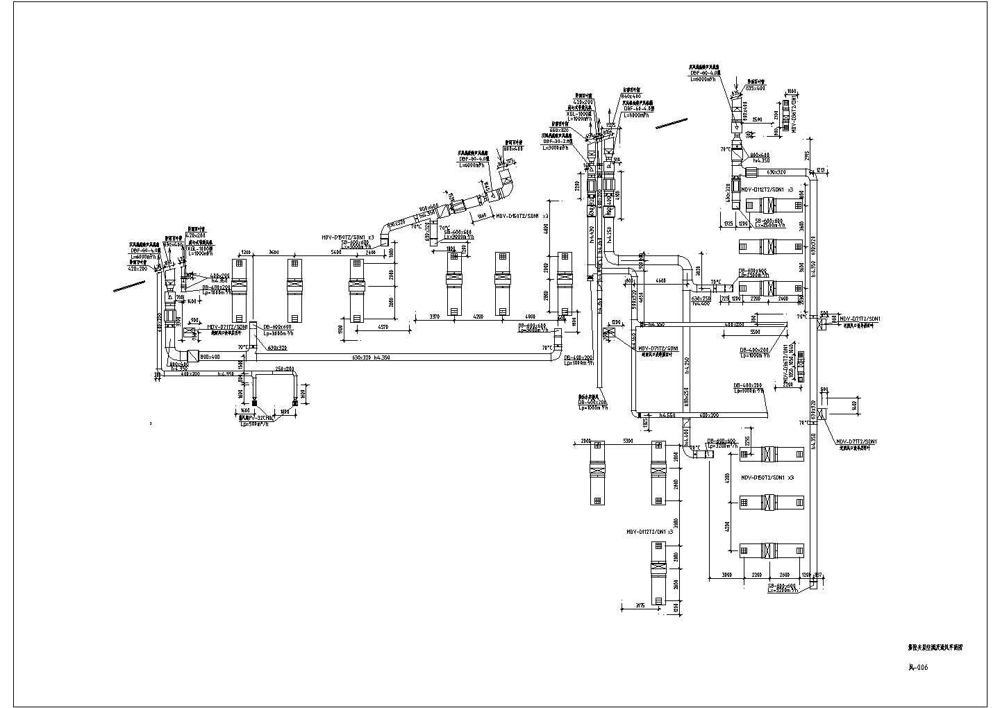 【山东】影院建筑空调系统设计施工图