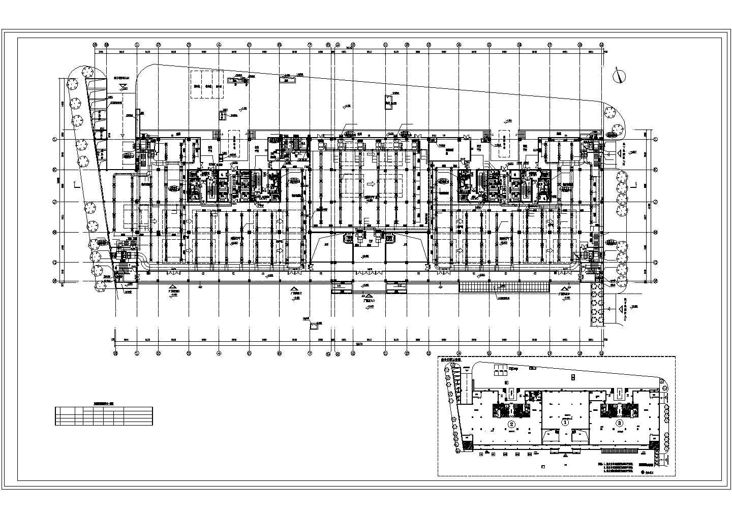 【广东】工业厂区综合建筑空调通风及防排烟系统设计施工图（螺杆机组）