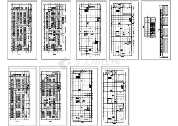 某商场建施图（附带地下二层停车场）-图一