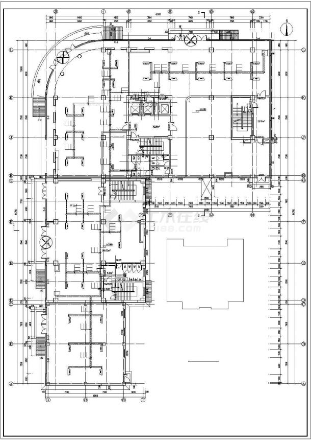 【湖北】某高层商业楼空调系统设计施工图-图二