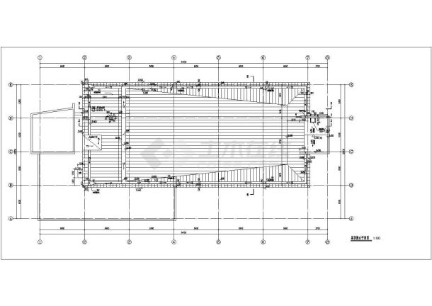 【河北】办公楼给排水及采暖施工图（16年最新设计）-图一
