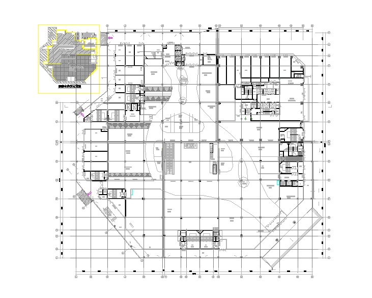 【湖南】商业综合楼给排水及消防施工图（自动喷淋）