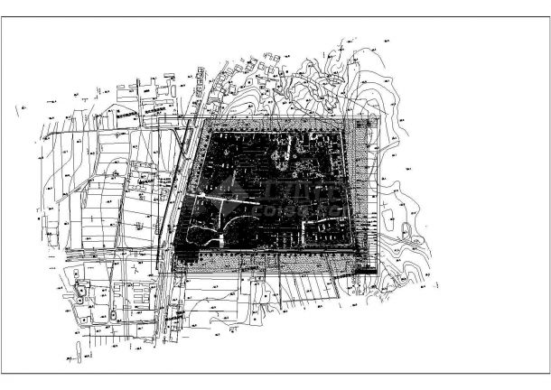 [江苏]现代徽居温泉度假村景观规划设计方案文本2011-图一