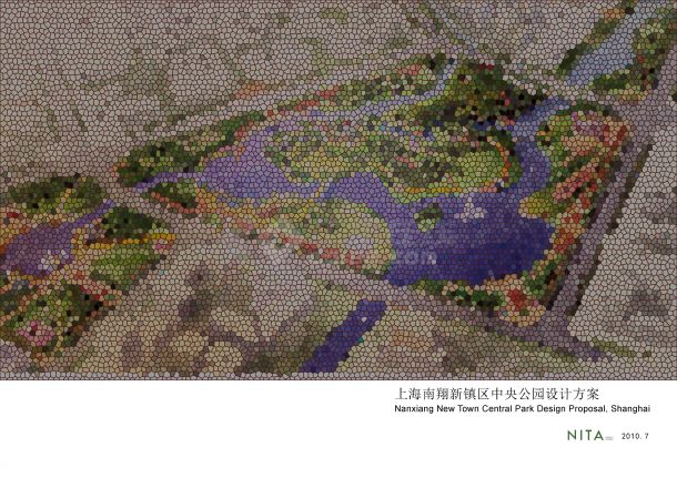 [上海]现代化城市中央公园景观规划设计方案文本-图一