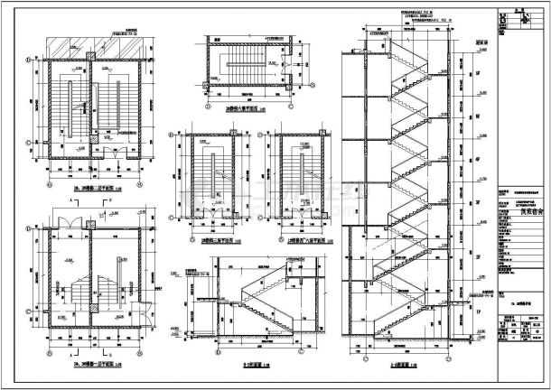 【云南省】某厂区倒班宿舍全专业设计施工图-图一