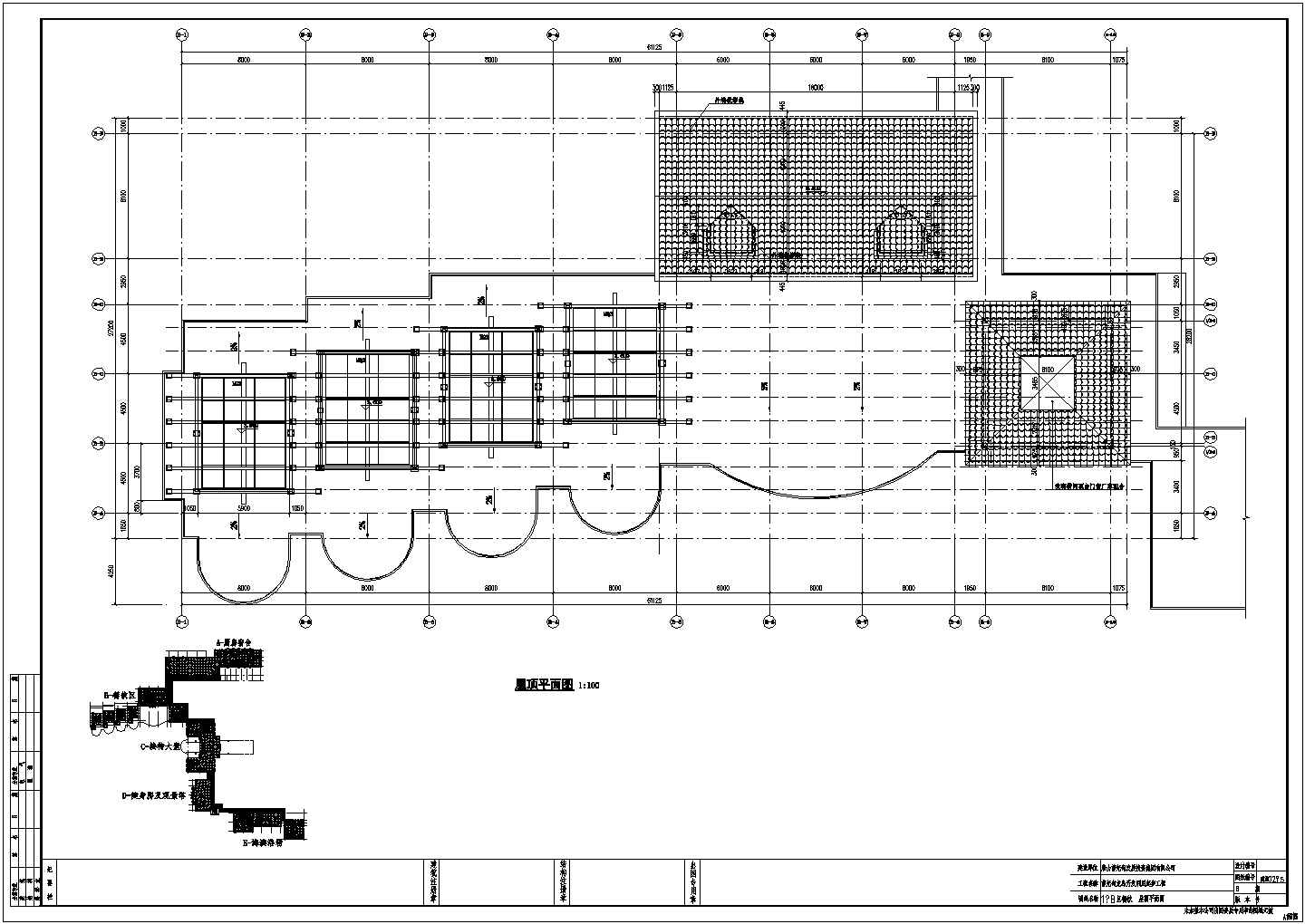 【河北省】海滨浴场餐饮区建筑设计施工图