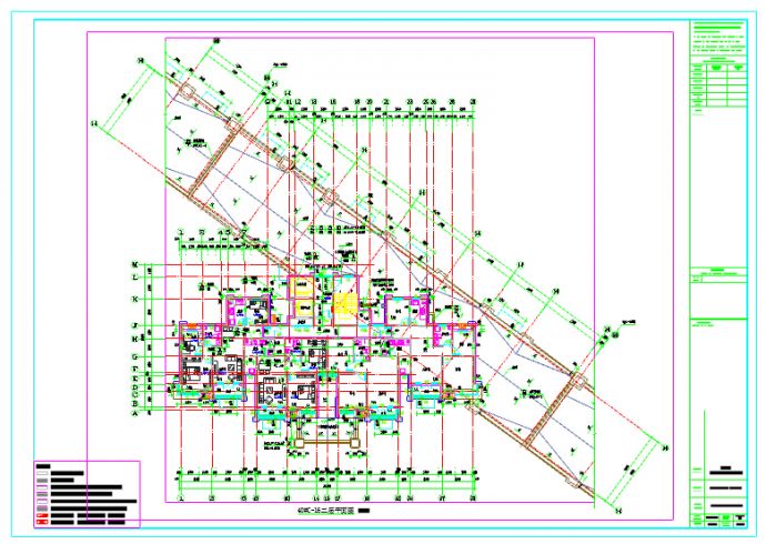 天津市某高层住宅建筑结构设计施工图_图1
