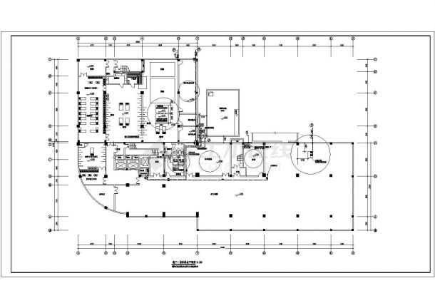 某地12层酒店给排水消防平面图系统图-图二