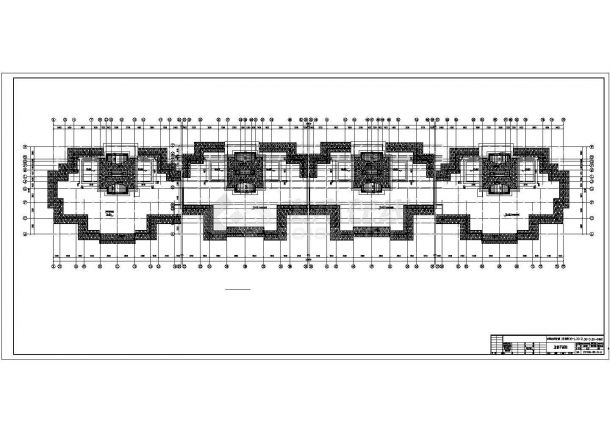 【山西省】某地某高层住宅建筑设计施工图-图一