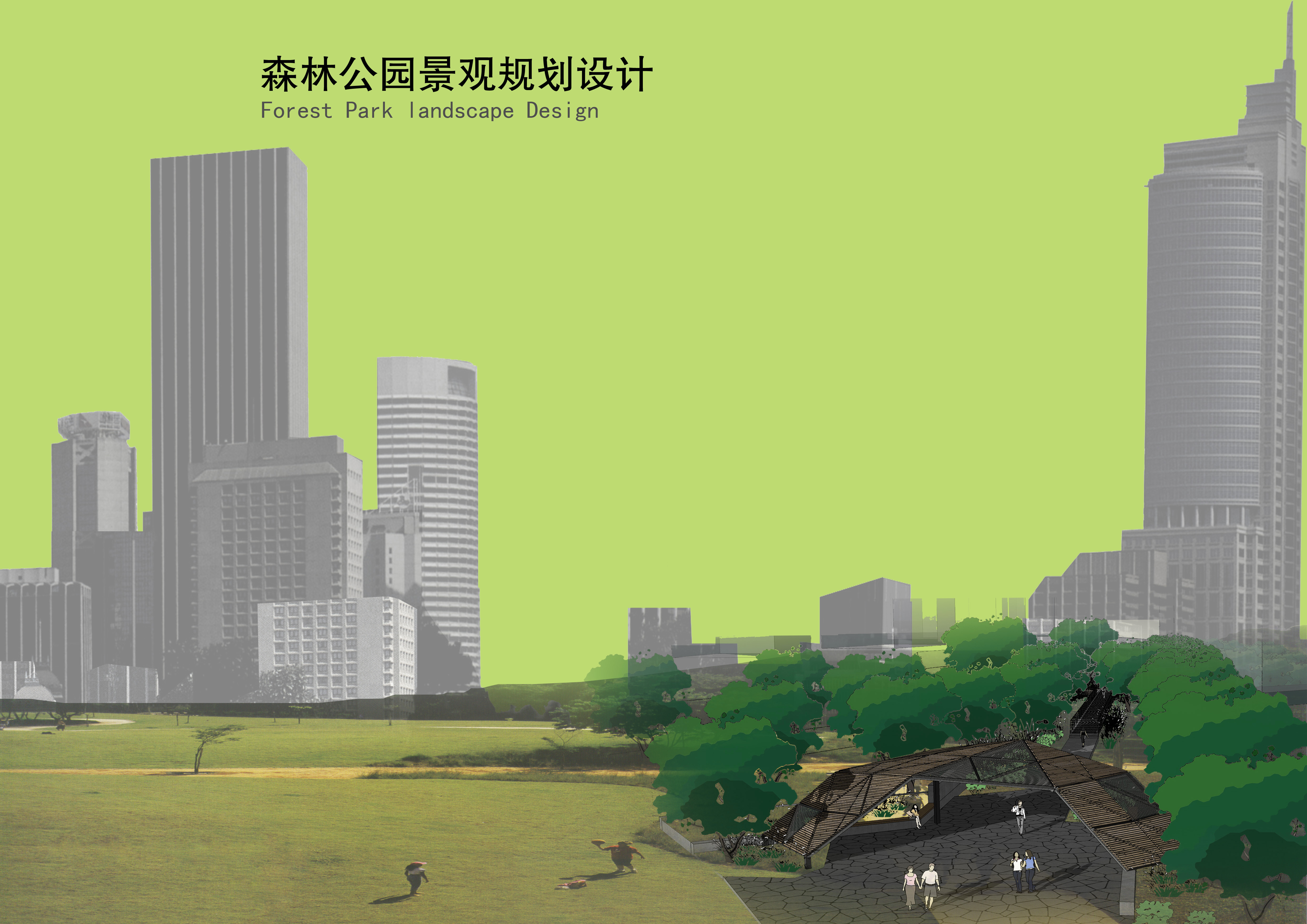 重庆某森林公园景观规划设计方案
