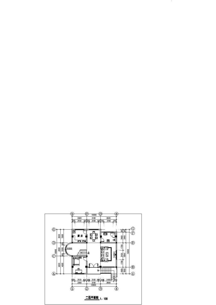 别墅结构设计和结构施工图纸_图1