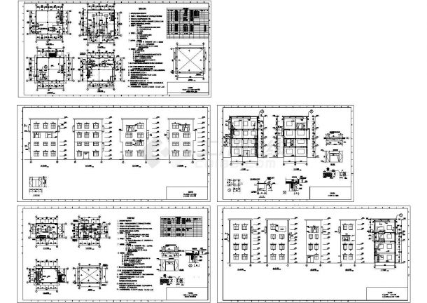 某转运站通廊建筑设计CAD施工图-图一