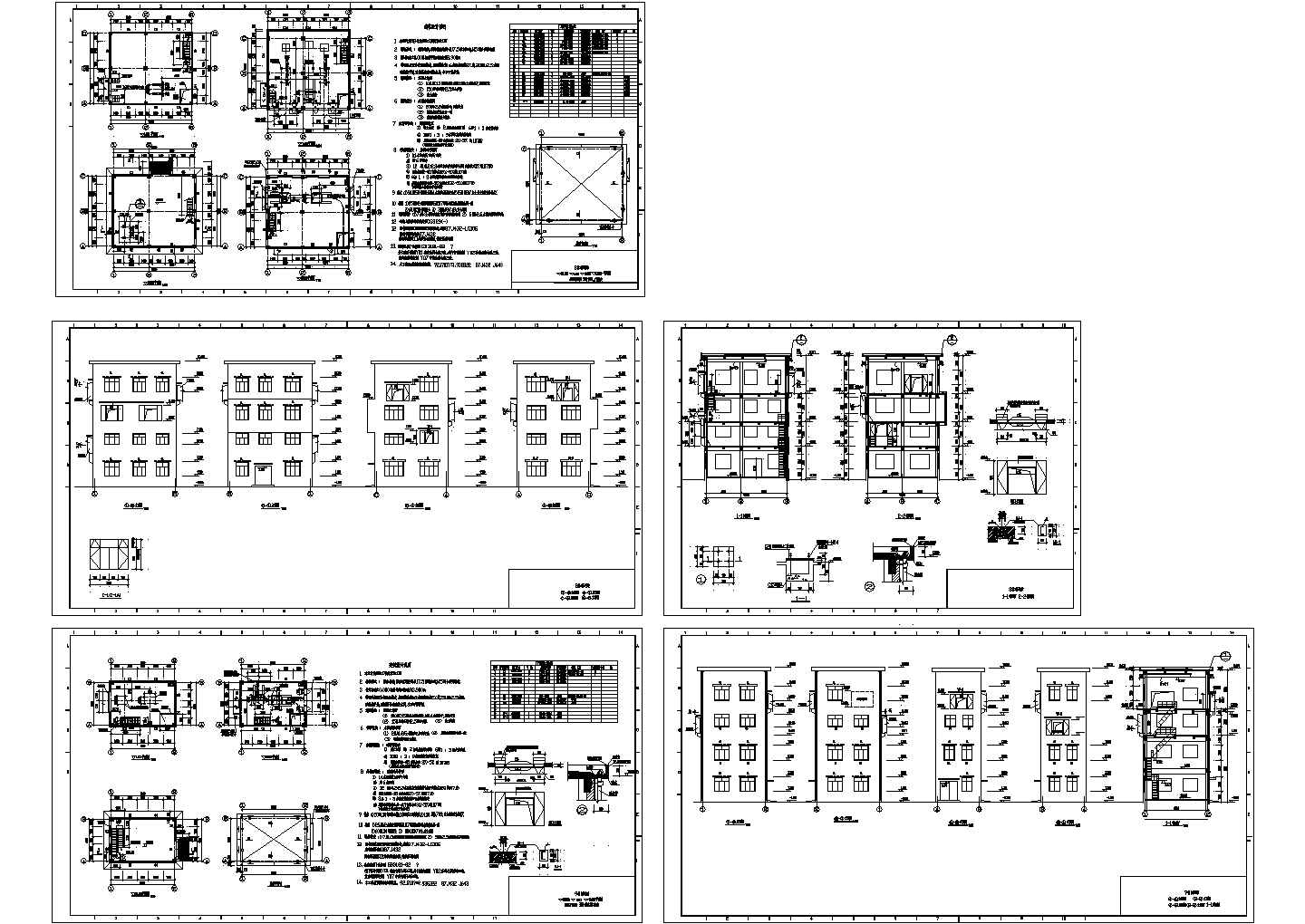 某转运站通廊建筑设计CAD施工图