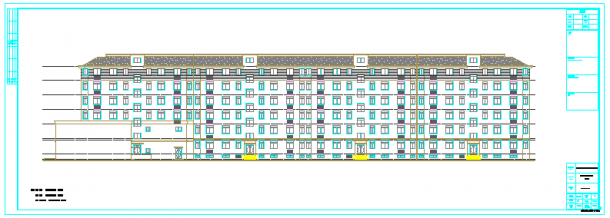 【河南】某地某4#6#多层住宅全专业施工图-图一