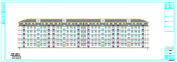 【河南】某地某8#多层住宅全专业设计施工图-图一