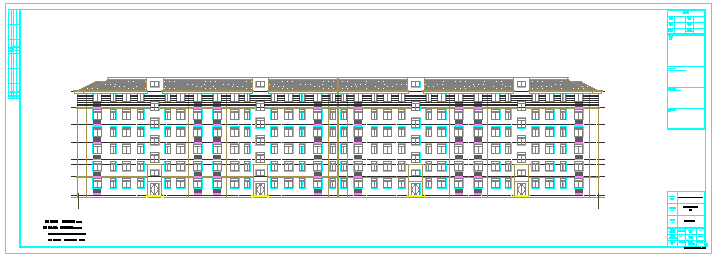 【河南】某地某8#多层住宅全专业设计施工图