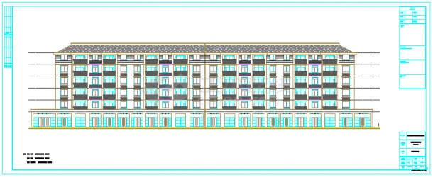 【河南】某多层住宅全专业设计施工图-图二