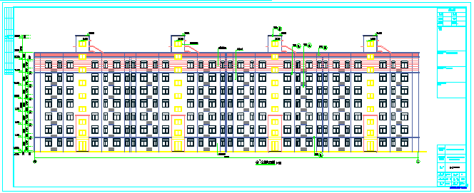 【河南】某地某34#多层住宅全专业施工图