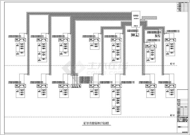 某二层地下室电气设计全套施工图-图一