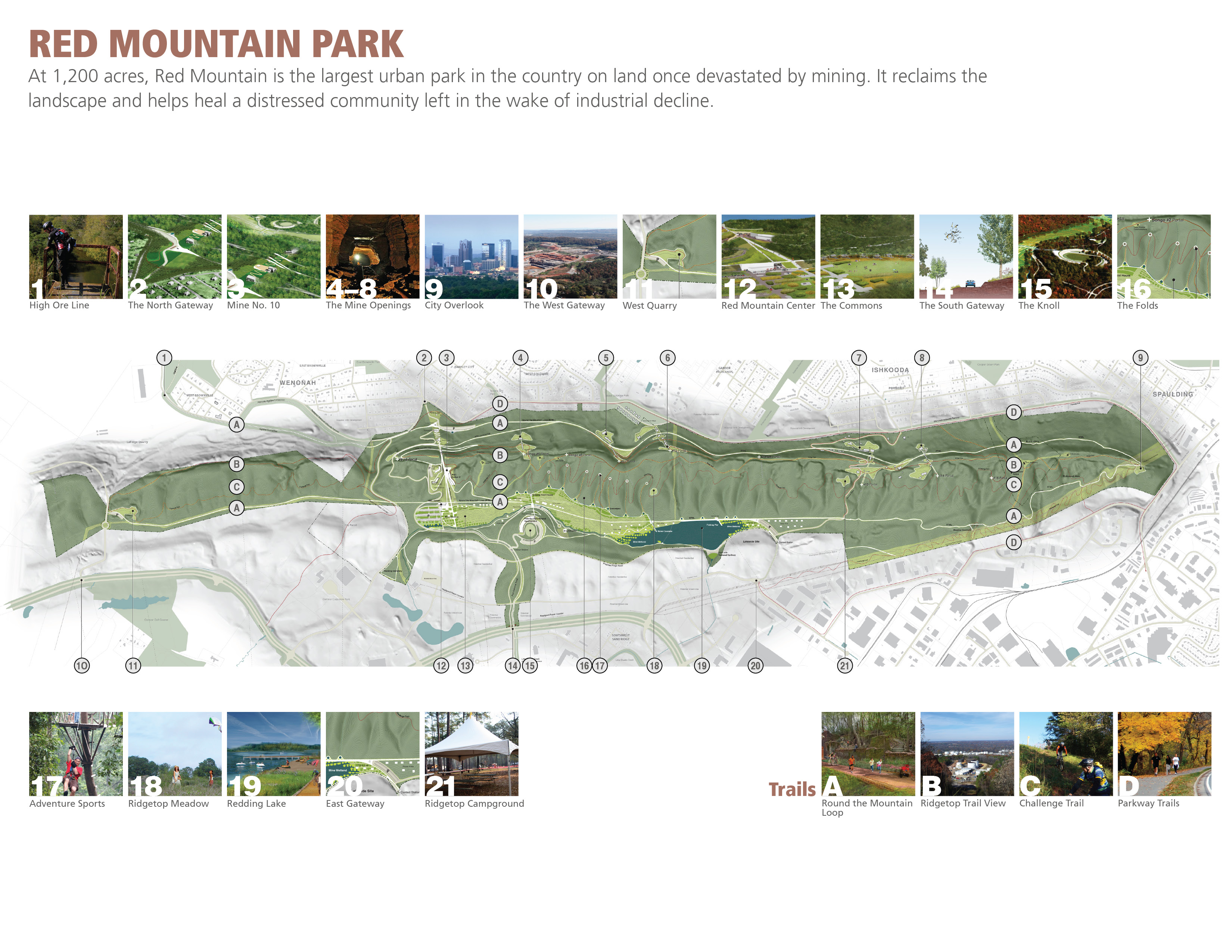 [国外]山体公园景观主体规划设计方案