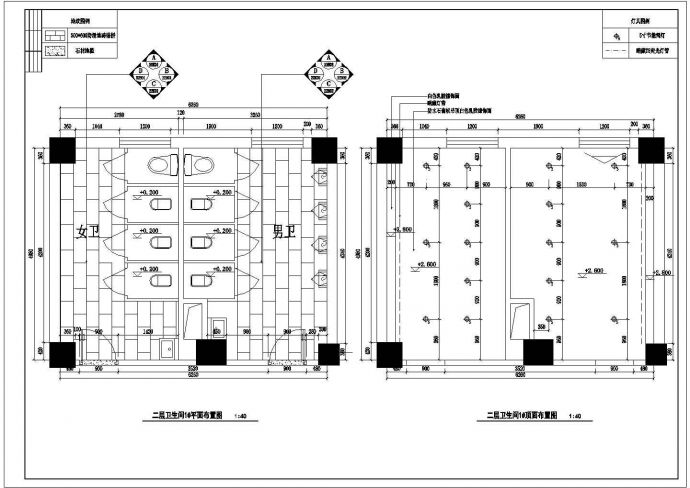【原创】某大型豪华时尚超市CAD施工图_图1