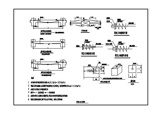混凝土预应力构造节点图