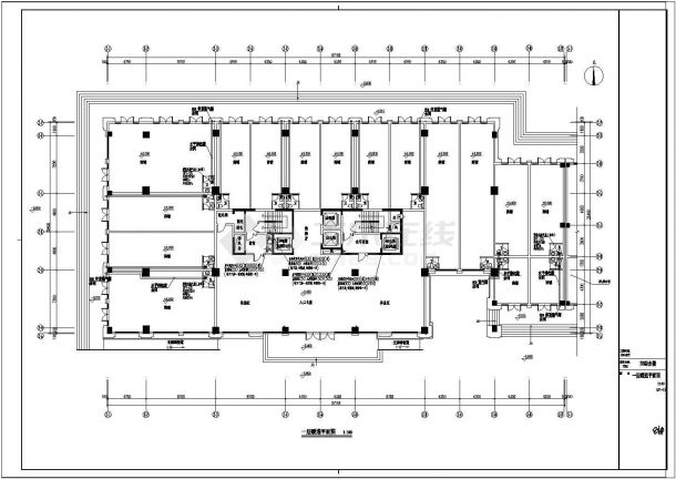 某地十五层办公楼暖通设计施工图纸-图二