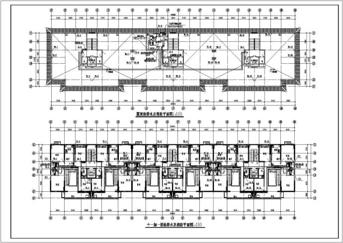 某十二层商住楼给排水及消防施工图纸_图1