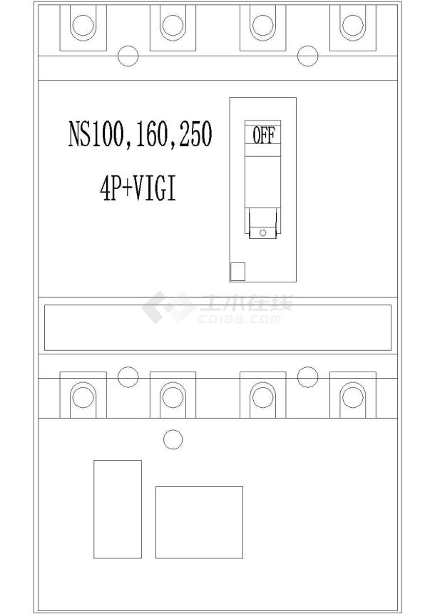 【2016年更新的】施耐德电气元件CAD图块-图一