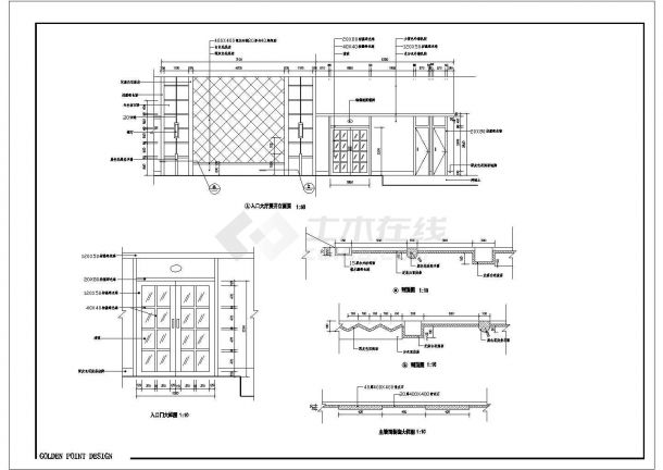 一套园林房屋建筑全套改造设计图纸（设计详细）-图二