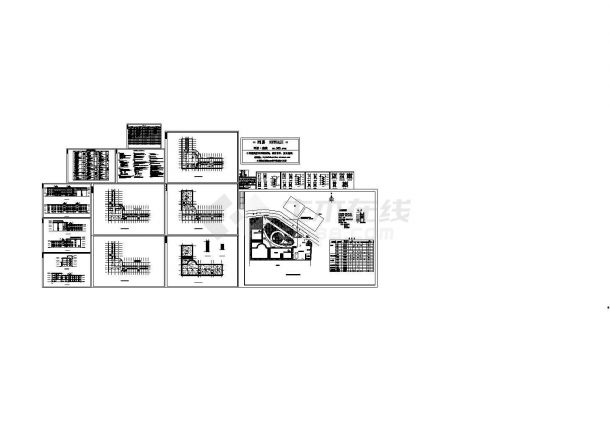 某小型宾馆建筑方案设计图-图一