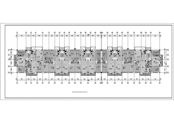 某标准住宅楼地板辐射采暖系统设计施工CAD图纸-图二