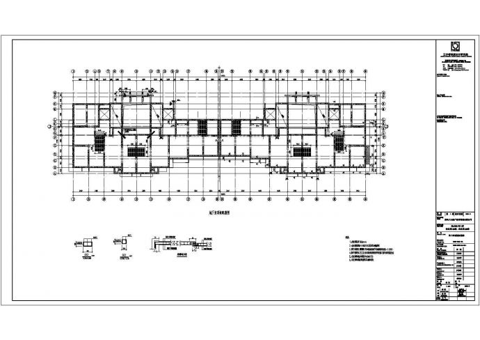 某小区23层剪力墙结构住宅楼结构设计施工图_图1