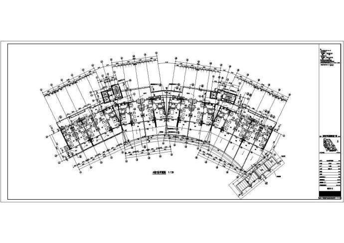 深圳万科17英里高层剪力墙结构住宅建筑施工图_图1