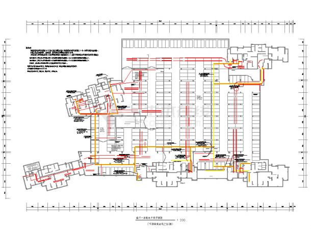 江苏省某小区地下车库电气设计施工图-图二