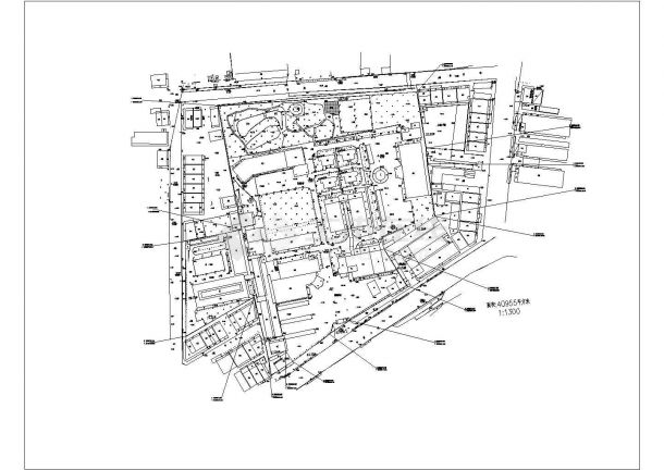 杭州园州国际酒店28层框架结构建筑设计方案图-图一