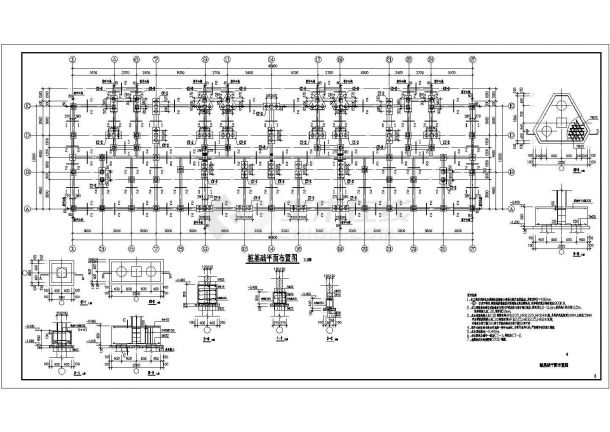 某地区经典底框建筑+结构施工图纸-图二