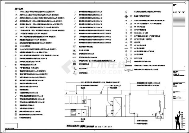 水岸星城T3型別墅建施cad图，共十八张-图一